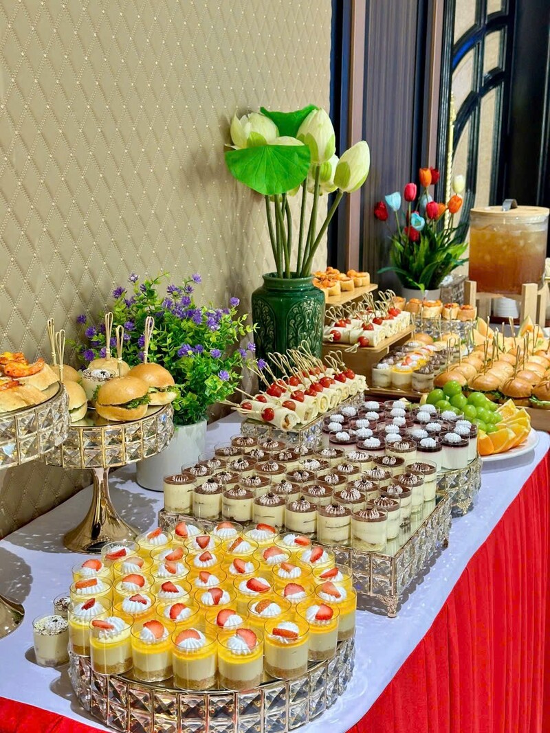 Set up tiệc Teabreak